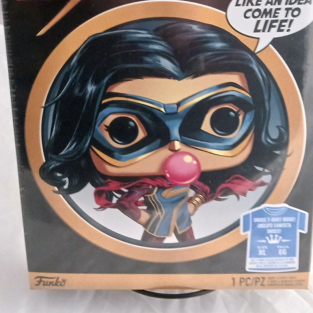 Funko - t-shirt Xl Ms Marvel - NEW SEALED